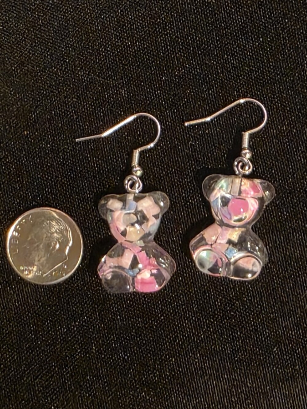 Bear Earrings - Picture 2 of 5